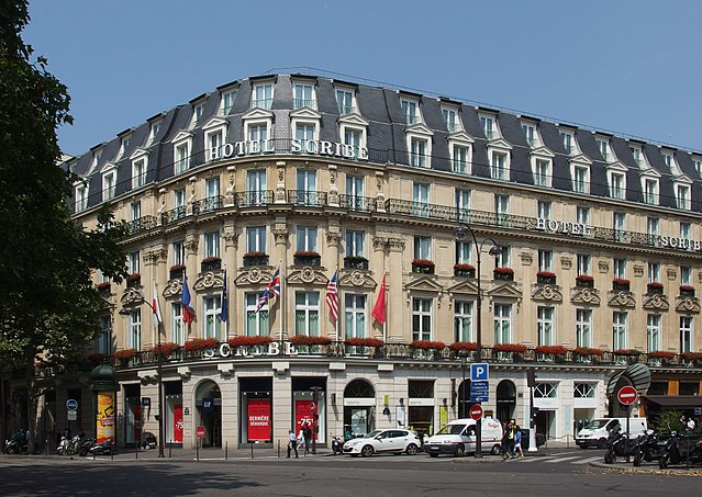 Hotel Scribe, Paris © Guilhem Vellut