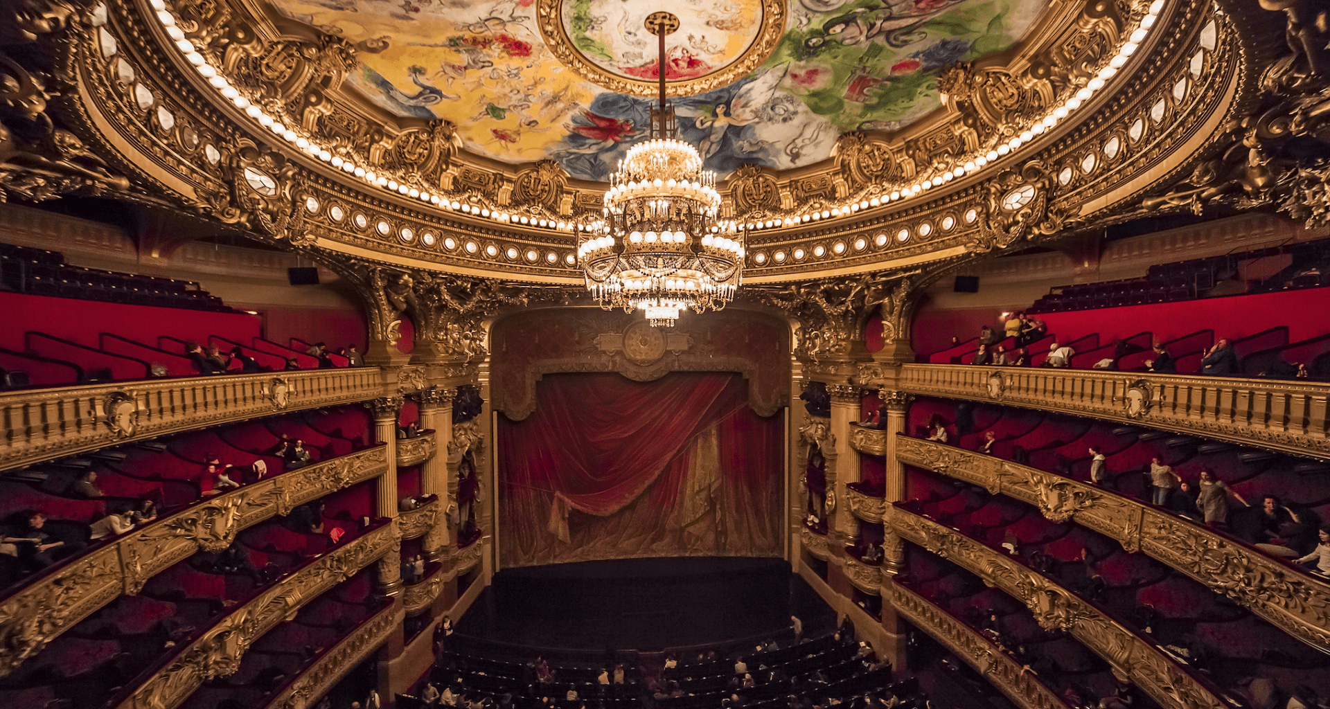 La salle de l'opéra Garnier. DR