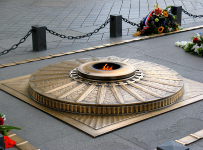 La flamme de la sépulture du Soldat inconnu. DR