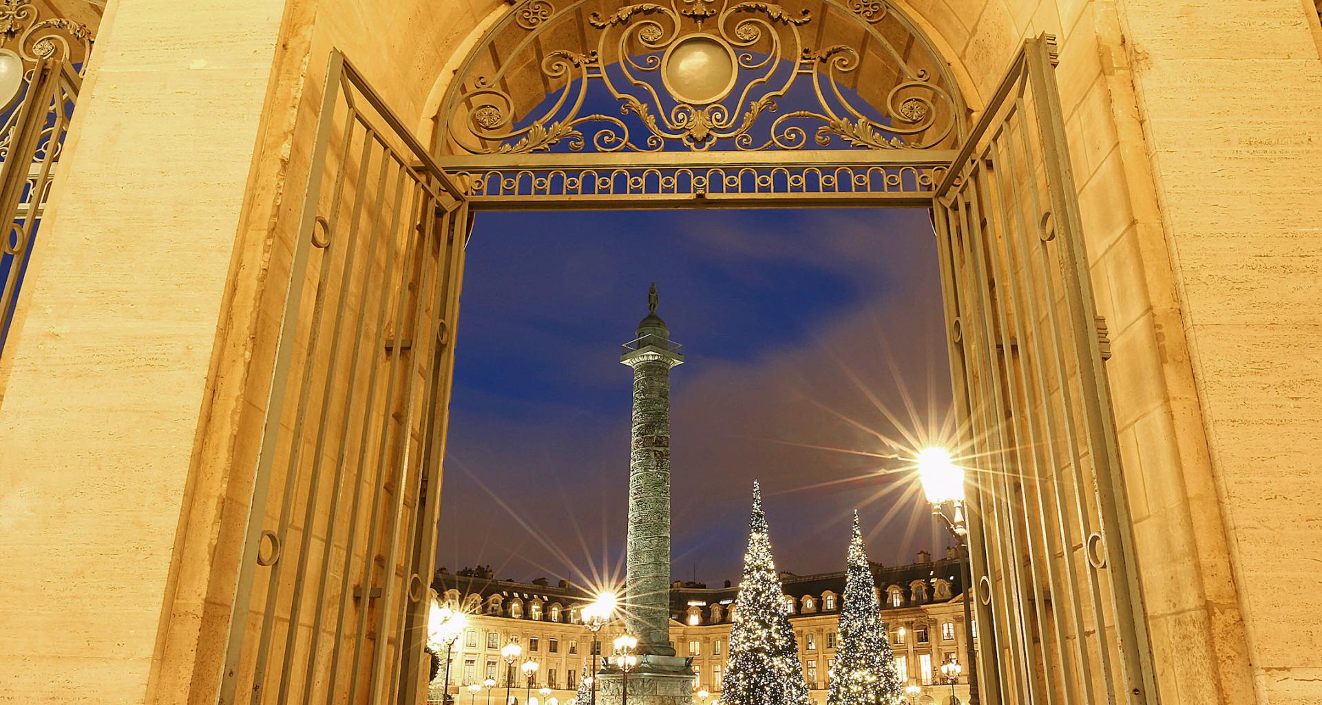 La place Vendôme à Noël © Petr Kovalenkov