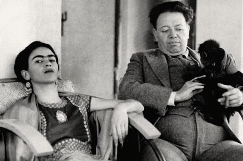 Frida Kahlo et Diego Riviera