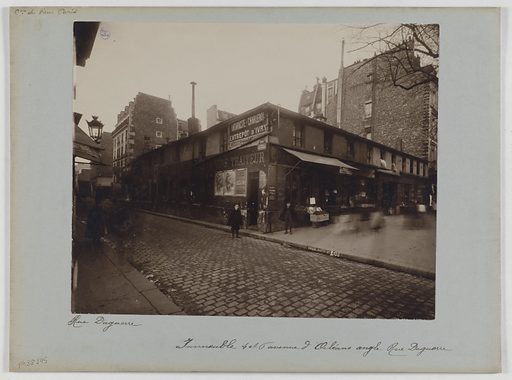 La rue Daguerre dans les années 1890