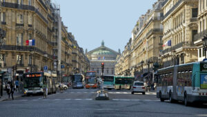 L'avenue de l'Opéra à Paris