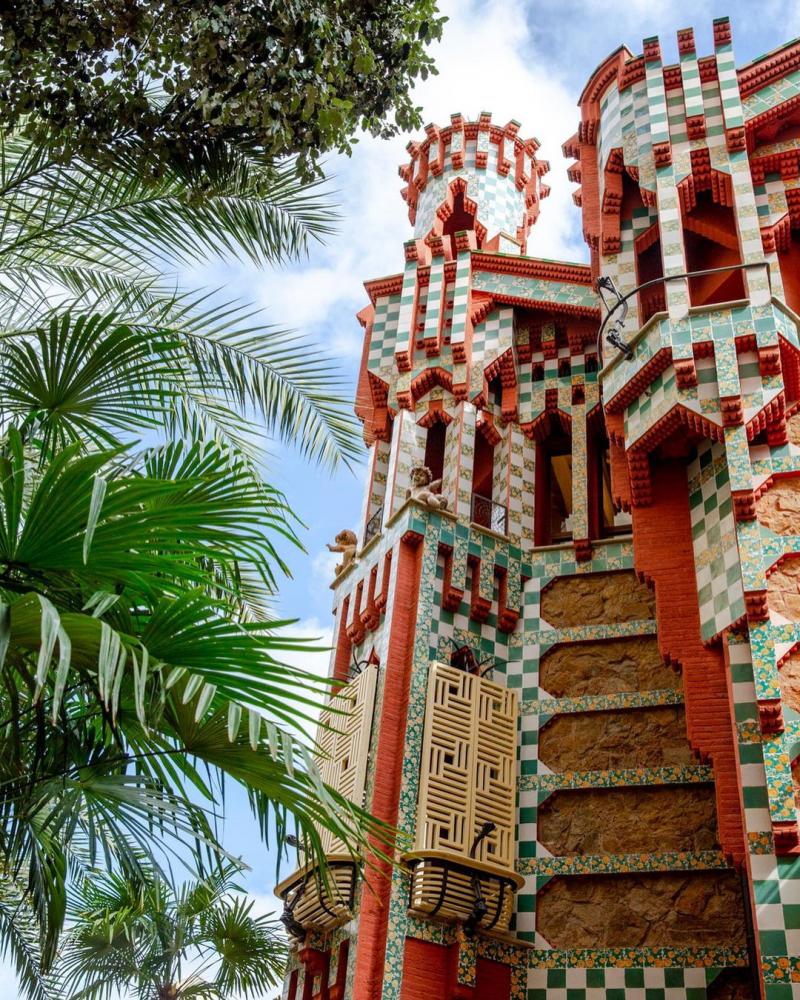 La casa Vicens par Gaudi