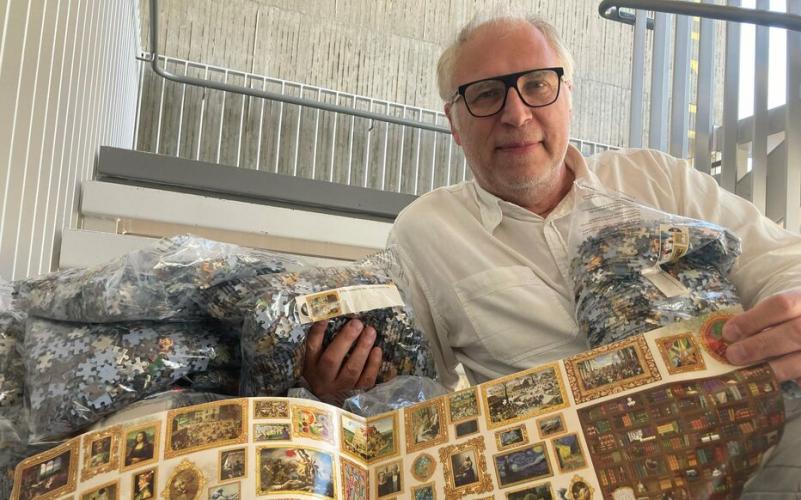 Le plus grand puzzle du monde est en cours d'assemblage dans l’Oise