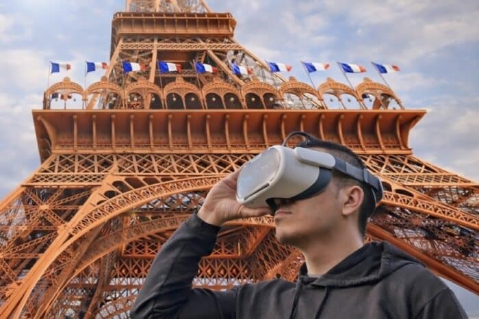 Tour Eiffel en Réalité virtuelle