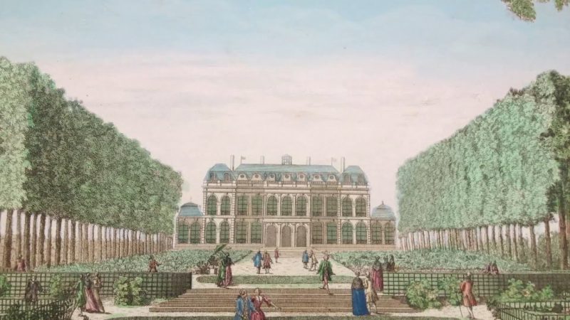 Illustration du palais de l'Elysée