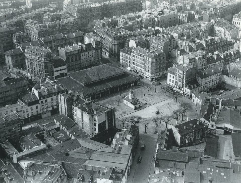 Panorama de la Place d'Aligre, 1951