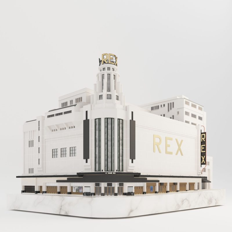 La nouvelle façade du Grand Rex