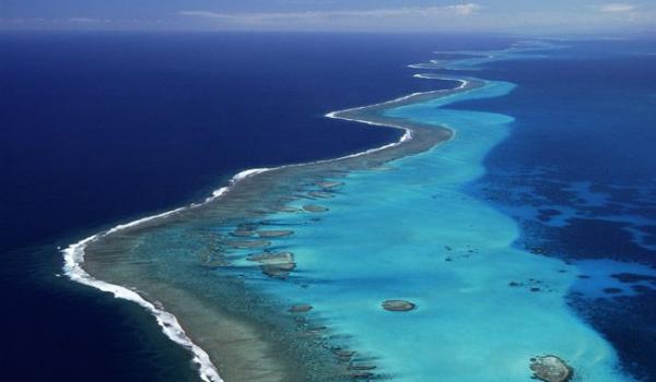 Les lagons de Nouvelle-Calédonie, classés au Patrimoine mondial de l'UNESCO, 2022.