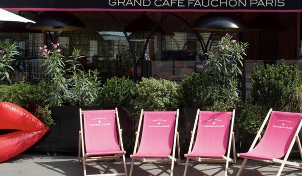 Terrasse du Café Fauchon Paris, place de la Madeleine