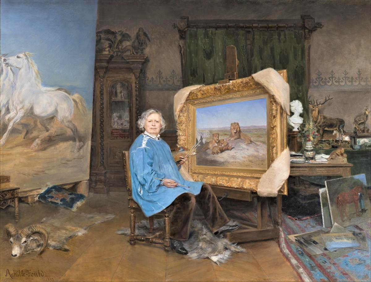 George Achille-Fould, Portrait de Rosa Bonheur