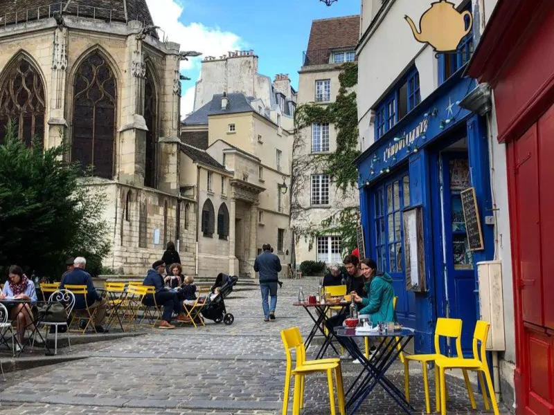L'ébouillante est un petit café caché dans le Marais. Crédit photo : Instagram @josh_c
