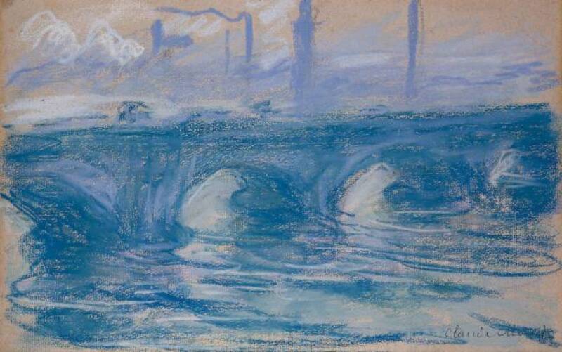Claude Monet, Le pont de Waterloo à Londres, vers 1899 - © Romane Fraysse