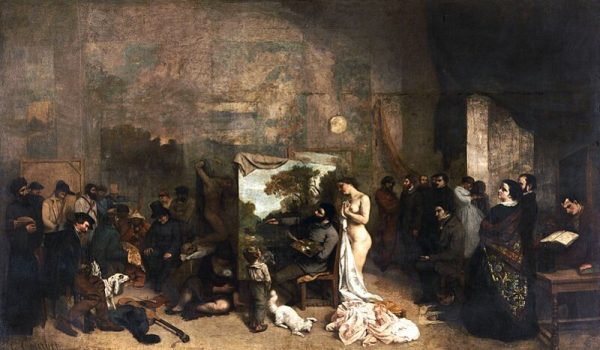 L'atelier du peintre de Gustave Courbet © Domaine public