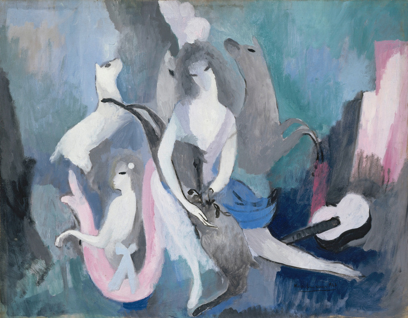 Marie Laurencin, Les Biches, en 1923 - RMN-Grand Palais (Musée de l'Orangerie) - Hervé Lewandowski