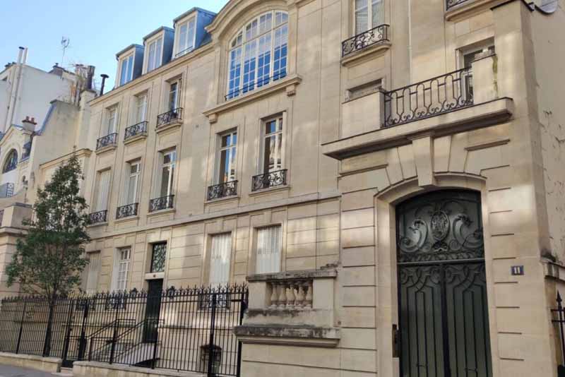 Hôtel particulier Valéry Giscard d'Estaing à Paris