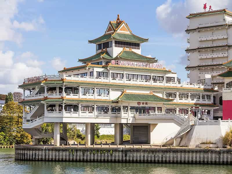 La pagode de l'hôtel Huatian Chinagora © Raimond Spekking / CC BY-SA 4.0