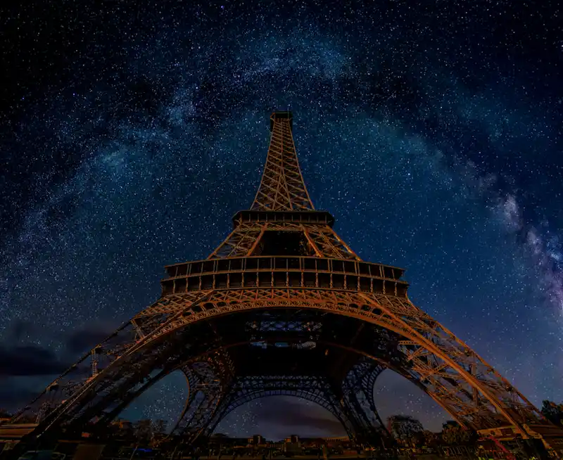 Ciel étoilé Paris © Artem Avetisyan