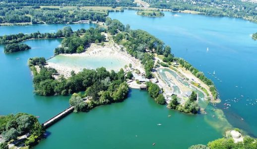 Base de loisirs de Cergy-Pontoise à 1h de Paris !