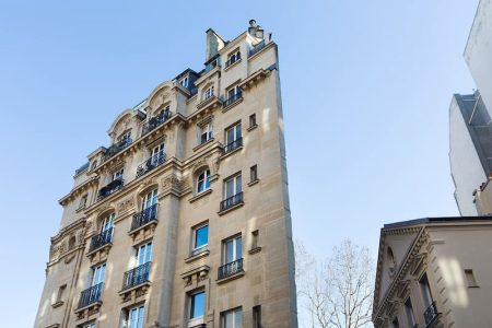 Façade plate rue du Laos, 15e © Jean-Baptiste Gurliat / Mairie de Paris