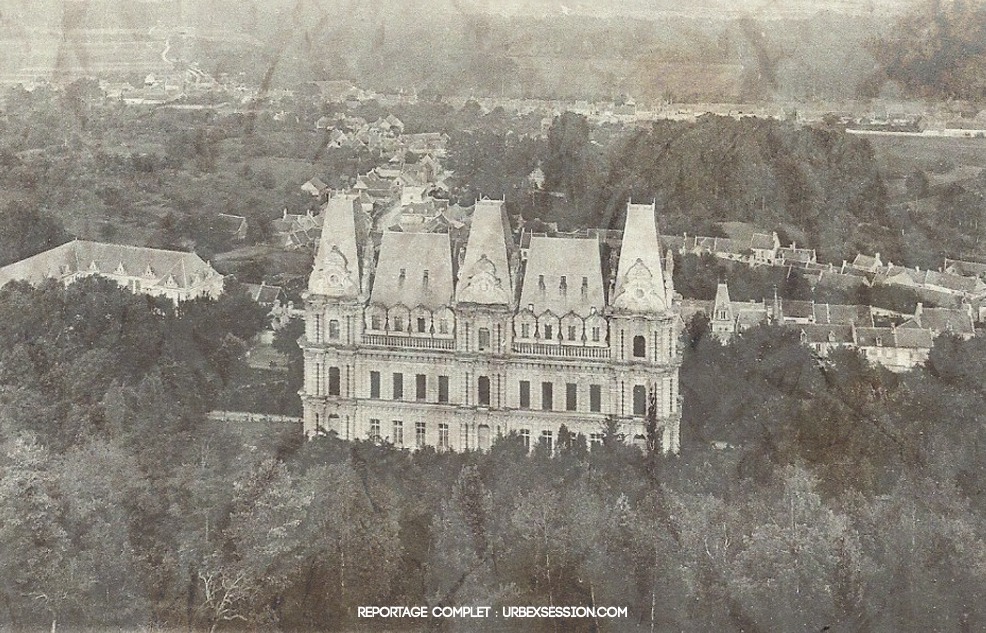 Photo d’archive Château Mennechet © Urbex Session