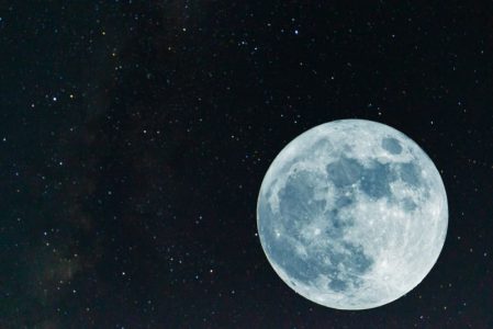 La super lune bleue © Fernando Astasio Avila / Shutterstock