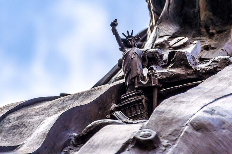 Statue de la liberté à Paris