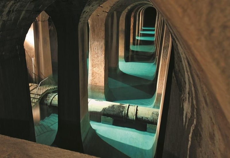 Cathédrale de l’eau © Eau de Paris