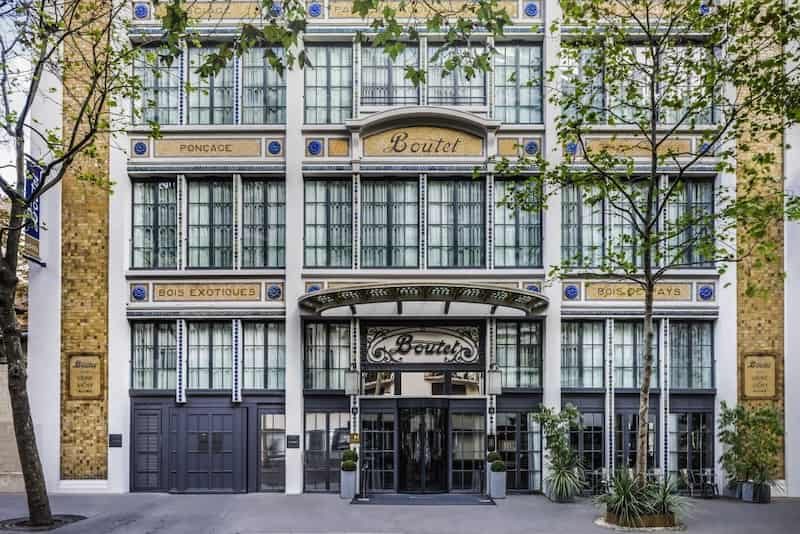 L'Hotel Boutet et sa façade Art Déco © MGallery 2023. Plus que des hôtels, des histoires mémorables
