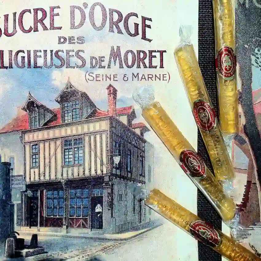 Le sucre d'orge de Moret-sur-Loing © Imagine_David