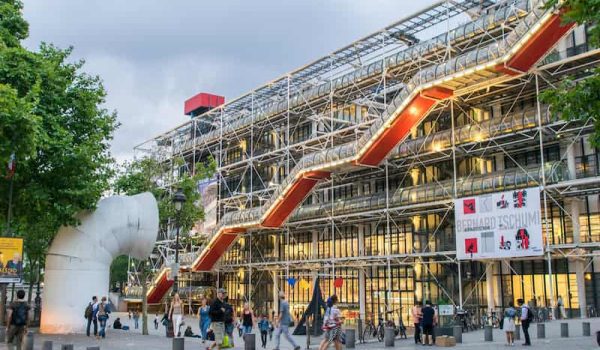Le centre Pompidou - © Shutterstock