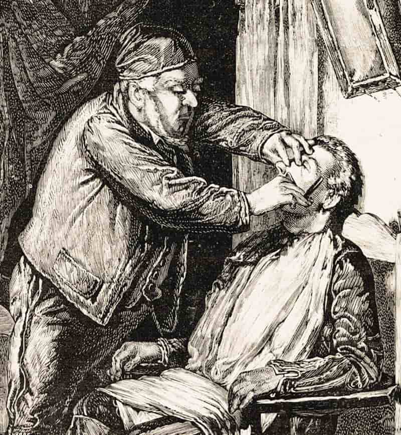 Illustration d'un barbier