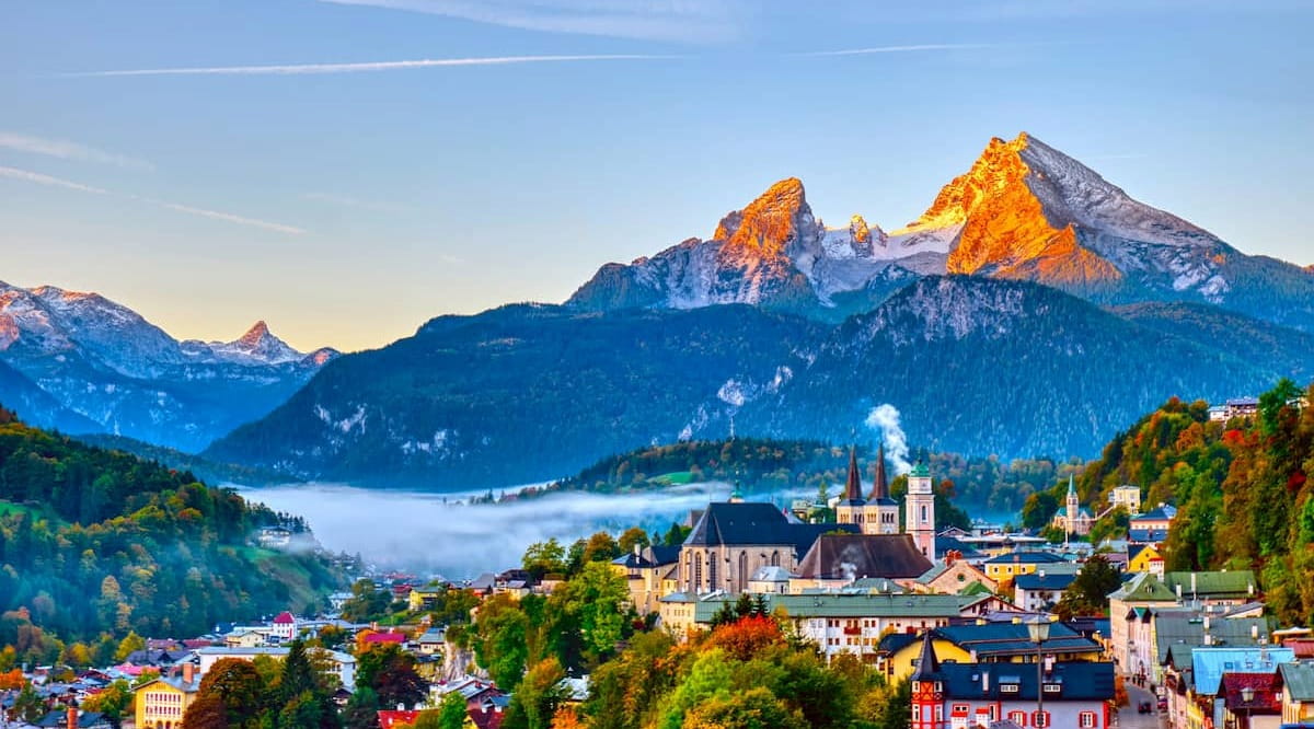 Berchtesgaden et le Mont Watzmann