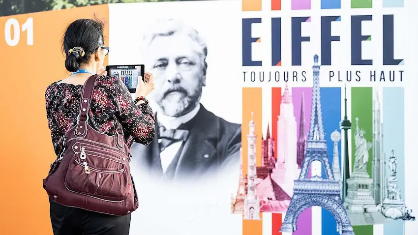 Exposition "Eiffel Toujours plus haut" © La Tour Eiffel