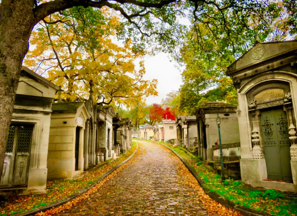 Le cimetière du Père Lachaise en automne © MatooBlog