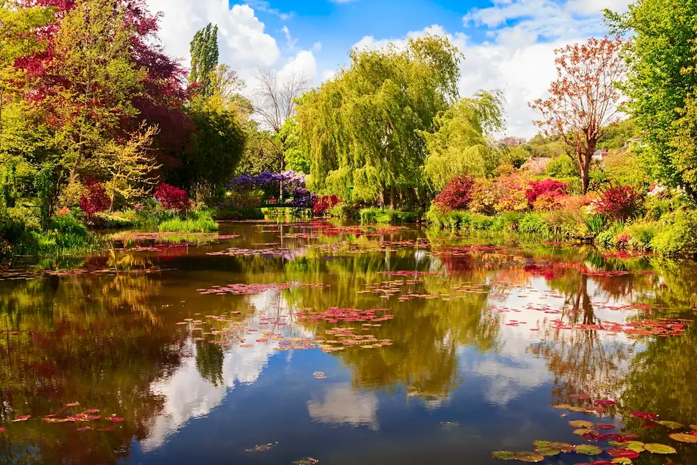 Les jardins de Monet à Giverny en automne © Photo-paysage