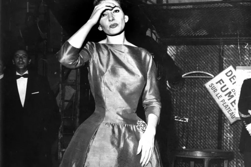 Maria Callas en coulisses © Théâtre des Champs-Élysées