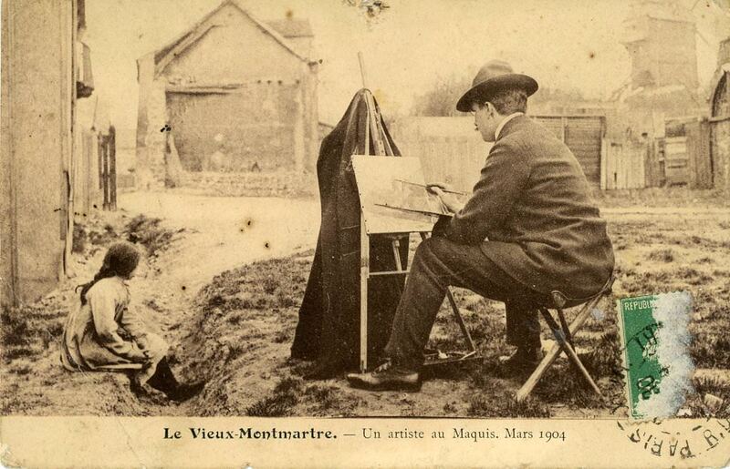 Un artiste au Maquis, mars 1904