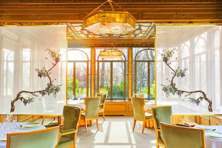 Le restaurant le Pavillon Ledoyen à Paris ©Sebastian Mittermeier