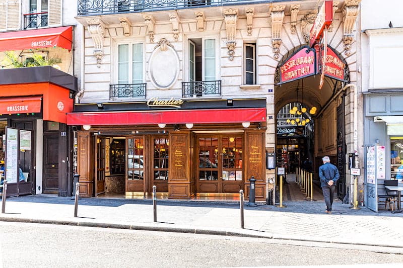 Restaurant Bouillon chartier Grands Boulevards