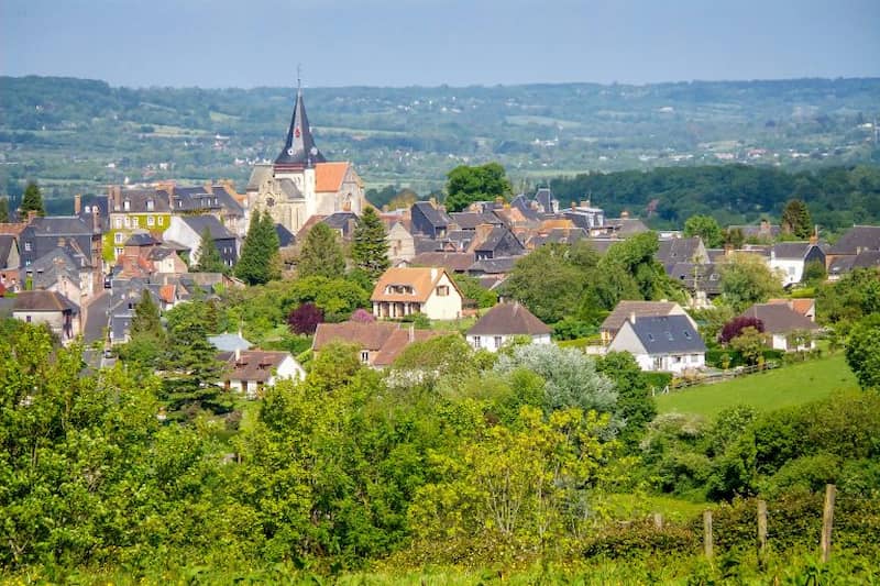 Beaumont-en-Auge panorama