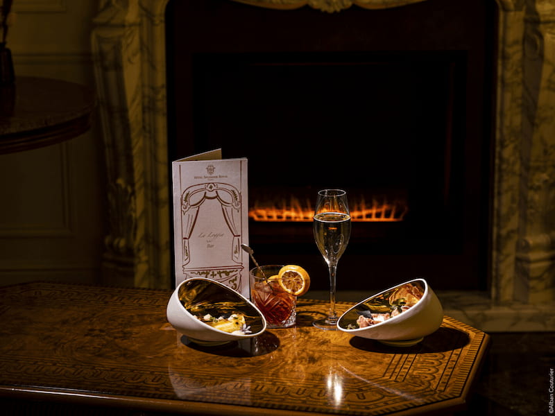 Hôtel Splendide Royal La Loggia aperitivo ©Alban-Couturier