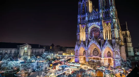 Marché de Noël de Reims ©Tourisme Champagne-Ardenne