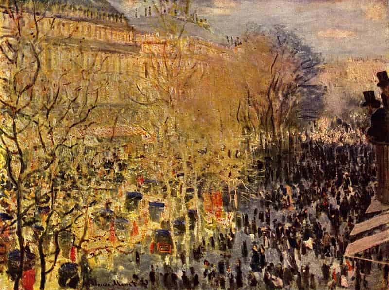 Claude Monet, Le Boulevard des Capucines, 1873
