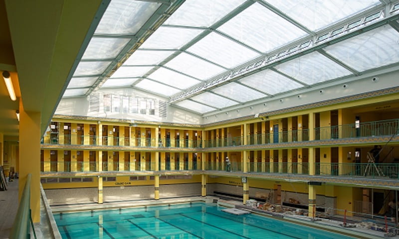 La piscine Pontoise en cours de rénovation © Baptiste Dereclenne - Ville de Paris.jpeg