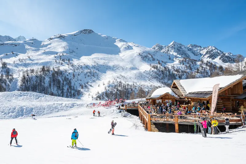 Serre-Chevalier, domaine skiable réputé à proximité de Briançon © Benjamin Gremen / Charlotte Moutier