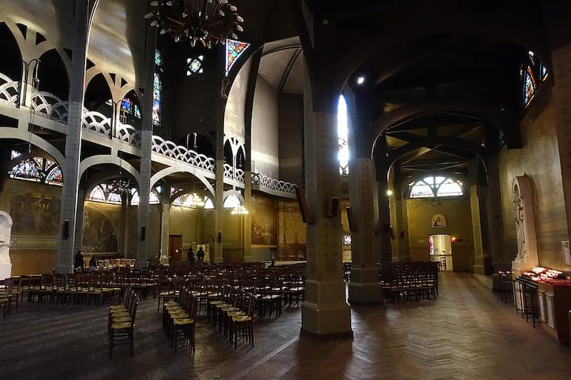 Intérieur de l'église Saint-Jean de Montmartre. DR