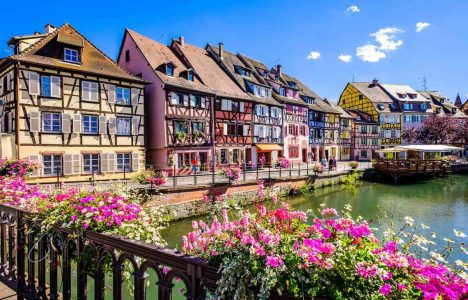 La ville de Colmar en Alsace