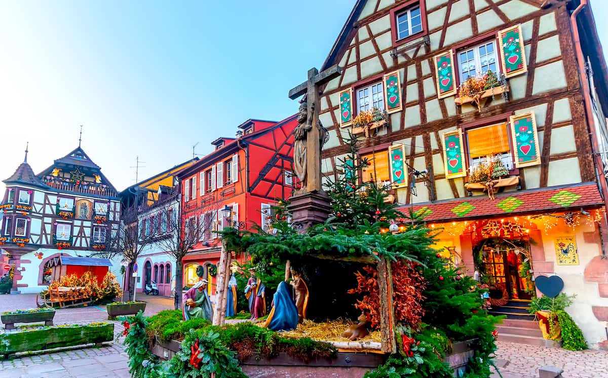 Eguisheim Alsacia Marcha De No l